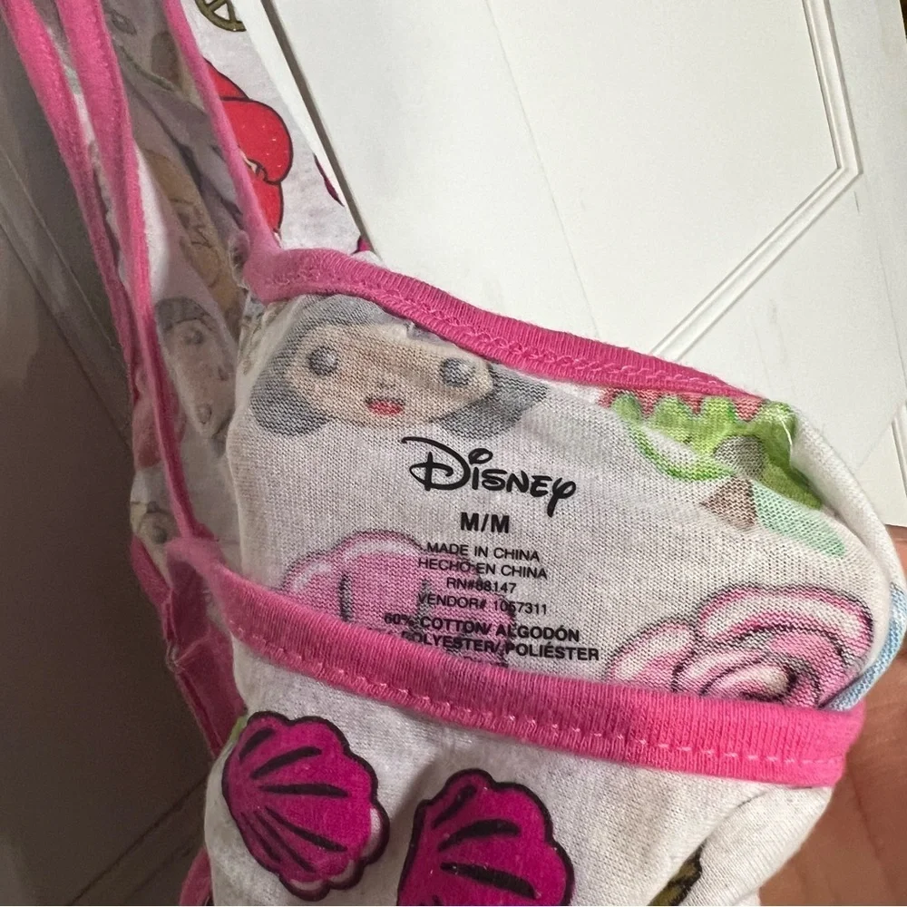 Disney Princess Night Gown Strappy Size Medium - Picture 5 of 5